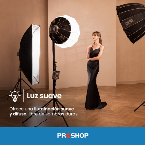 Softbox Linterna Zhiyun 65 Cm Difusor Iluminacion Bowens