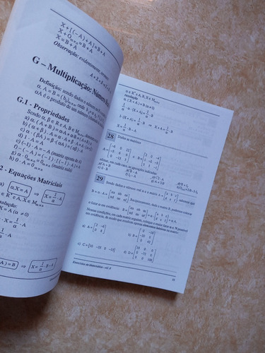 Livro - Exercícios De Matemática Volume 5 - Matrizes Determinantes E Sistemas Lineares (Usado)