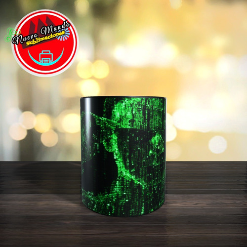 Taza Mágica De Matrix Neo