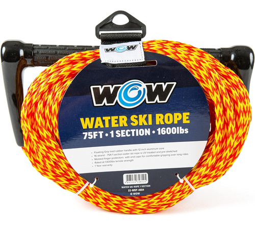 Wow Sports - Cuerda De Esquí Acuático Para Wakeboard, Wakesu