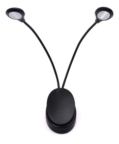 Imagen 1 de 9 de Luz De Clip Portátil De Abrazadera Lámpara Recargable Luz De