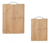 Comprar Set 2 Tablas De Madera Picar Alimentos Carne Picadas