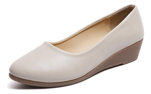 Zapatos De Mujer Punta Fina, Tacón Bajo Y Sólido, Elegantes