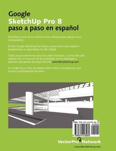 Google Sketchup Pro 8 Paso A Paso En Espanol, De Joao Gaspar. Editorial Vectorpro, Tapa Blanda En Español