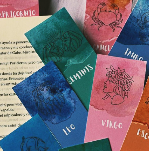 1000 Señaladores Libros 5x15cm 300grs + Diseño Personalizado Blanco Personalizado Cualquier Color