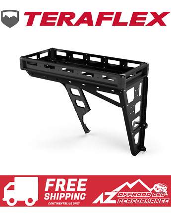 Teraflex Alta Cargo Rack - Black Rails For 2007-2018 Jee Zzf