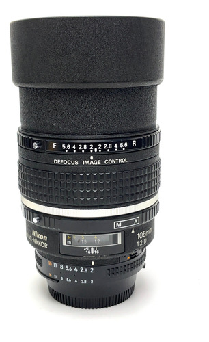 Objetiva Nikon Af Dc 105mm F2 D Defocus Control Espetacular!