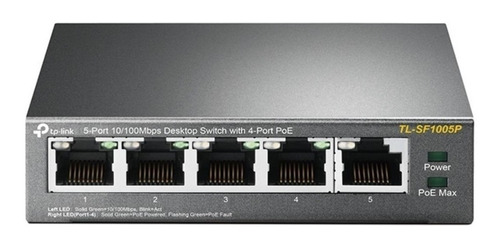 Switch TP-Link TL-SF1005P serie Switch 10/100 PoE+