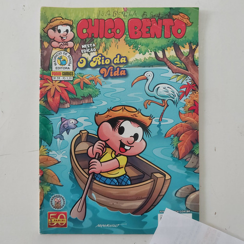 Hq Gibi Chico Bento 59 1a Série Editora Panini 2011 (Usado)