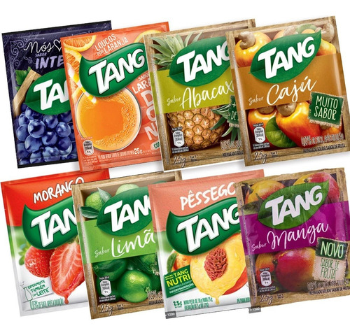 Suco Tang Atacado 7 Caixas 100 Envelopes Com 25g Cada Env
