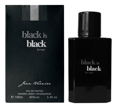 Perfume Black Is Black 100ml Jean Vernier