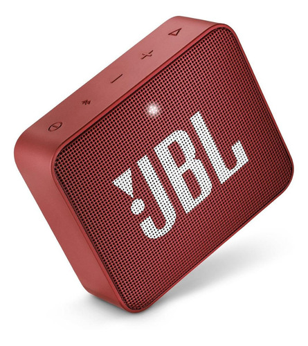 Imagen 2 de 5 de Bocina JBL Go 2 portátil con bluetooth ruby red 110V/220V