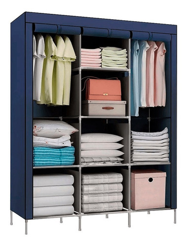 Imagem 1 de 7 de Guarda Roupa Dobrável Organizador Roupa Melhor Loishops