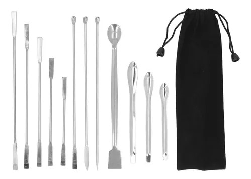 Stainless Steel Laboratory Spatula Set