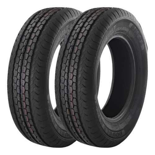 Jogo 2 Pneu 195/75r16c 107/105r Dk768 Double King Aro 16