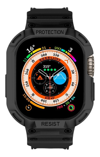 Correa Silicón Case Premium Compatible Con Apple Watch Ultra