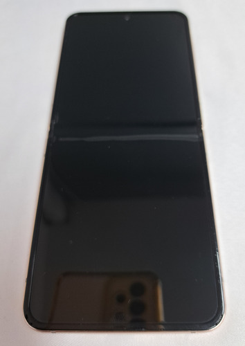 Samsung Galaxy Flip4 256gb Original Detalle En Pantalla Rosa Oro