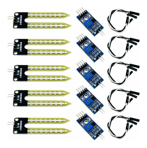 Zym Pcs Soil Moisture Sensor Module Dc 5 Hygrometer -elf