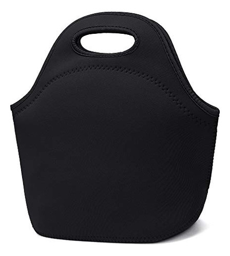 Bolsa Almuerzo Neopreno Mujer (negra)