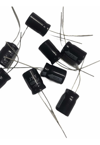 10 Condensadores Electrolíticos 1uf X 400v Capacitor 1mf