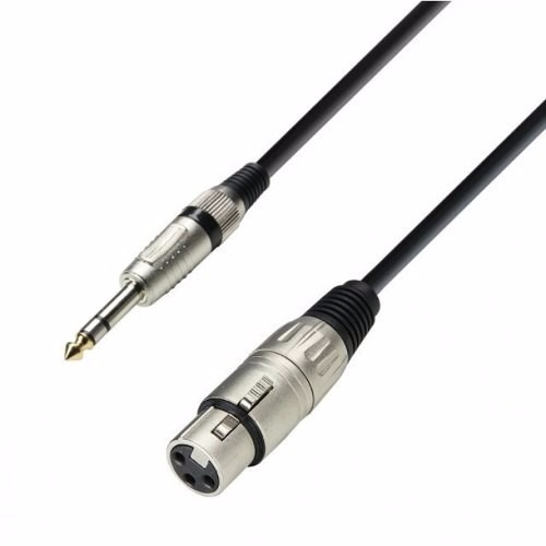 Cable Para Micrófono Xlr - Plug 6m Adam Hall K3bfv0600