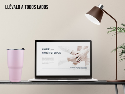 Imagen 6 de 10 de Vaso Termo Acero Inoxidable P/cafe 30oz Térmico Frío Calient