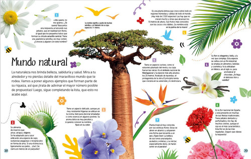 Libro Infantil Descubre Un Mundo Asombroso. Libsa. Mpuy