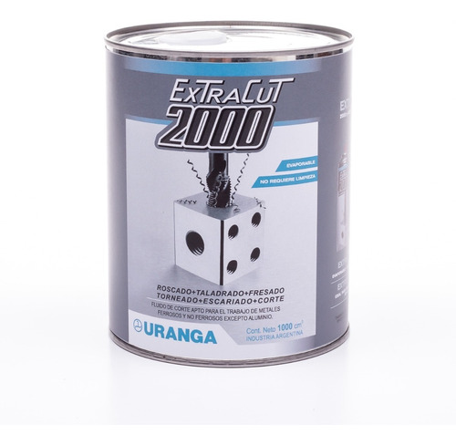 Aceite Para Roscar Metal Uranga Extracut 2000 1 Litro Machos