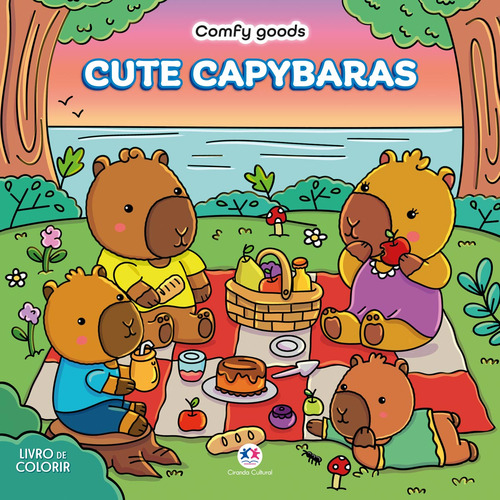 Livro Cute Capybaras