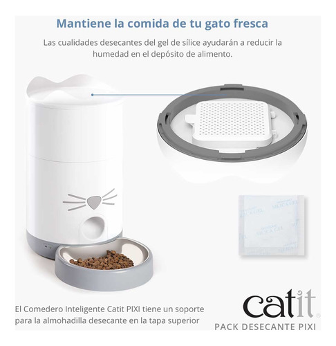 Almofadas Dessecantes De Reposição Para Alimentador Intelige