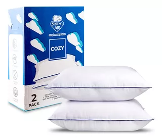 Spring Air® Almohada 2 Pack Cozy Estandar, Semi Firme Sp