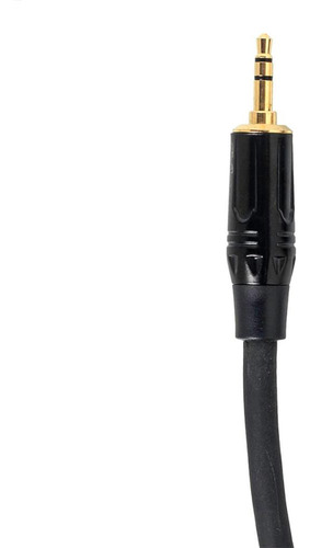 Cabo Xlr Macho 90º Graus Para P2 Macho Estereo 80 Cm