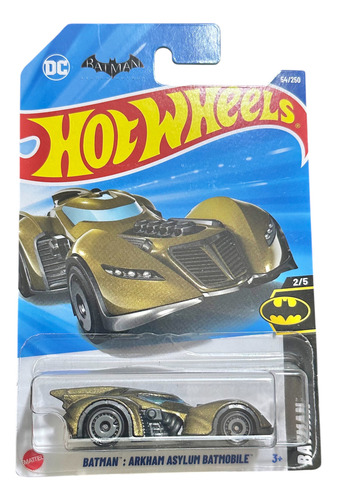 Hotwheels Batman: Arkham Asylum Batmobile 816a Verde Oscuro