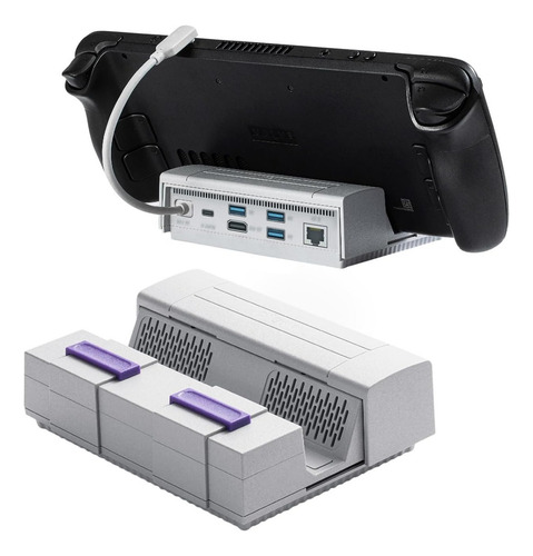 Hub Gulikit 7 Em 1 Para Steam Deck, Switch E Ally Dock Stand