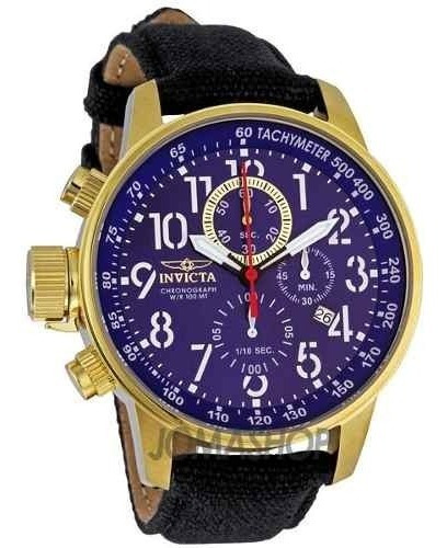Relógio Invicta 1516 Force Original Banhado Ouro 18k
