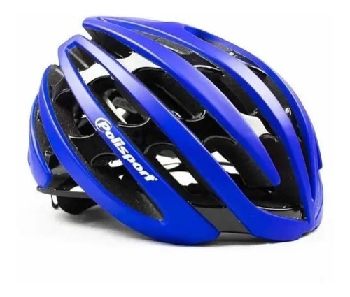 Capacete Ciclism Mtb Speed Polisport Light Road Azul M 55-58