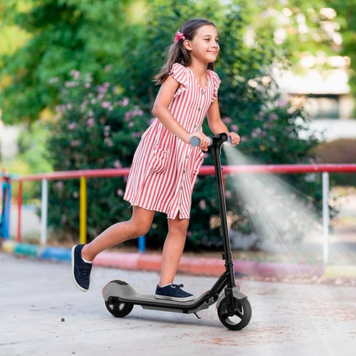 Patinete Elétrico Infantil Portátil Bluetooth Led Motor 110w