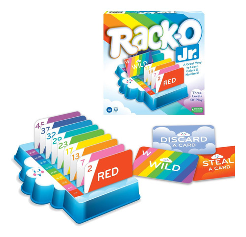 Juegos De Movimientos Ganadores Rack-o Jr Usa, Edición Infan