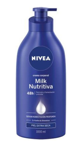 Nivea Crema Corporal Milk Pieles Extra Secas 1l