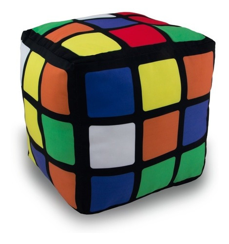 Almofada Quadrada Cubo Mágico