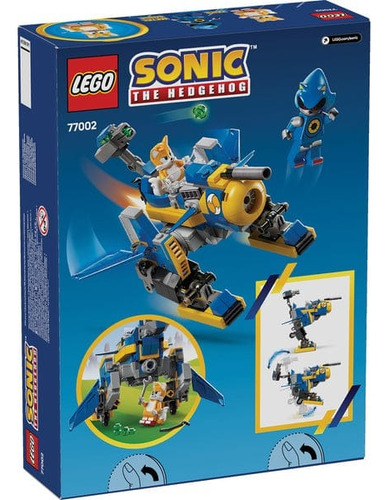 Lego Sonic - Ciclón Vs. Metal Sonic - 290 Pcs - Cod 77002