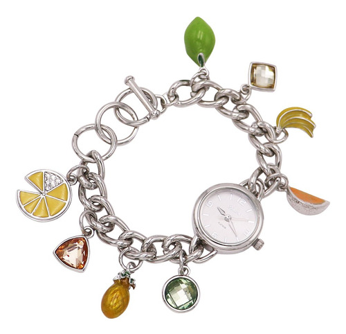 Reloj De Pulsera Mujer Con Diseño Frutas Verano Rosemarie