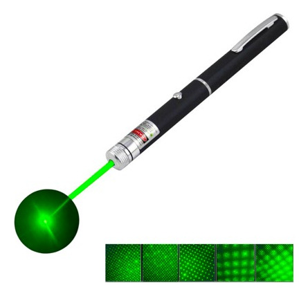 Puntero Láser Verde - Precisión Y Potencia Negro