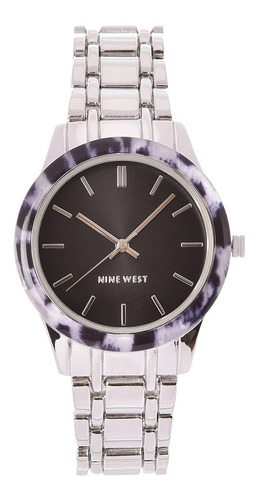 Reloj Nine West  Acero Brazalete  Plata