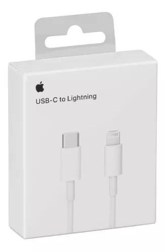 Cable Usb C A Lightning Carga Rapida iPhone