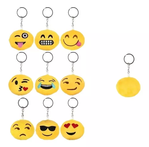 Chaveiro de Pelúcia Emoji Beijos - Wellmix - Ri Happy