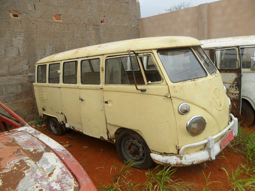 Imagem 3 de 14 de Kombi Vw Van Corujinha 1974 P/ Restaurar - Tem Docks E Motor
