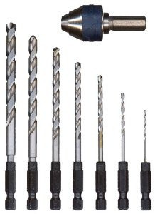 Bosch Cc2110 Clic-cambio 8 Piezas Fresa Espiral Surtido Bit 