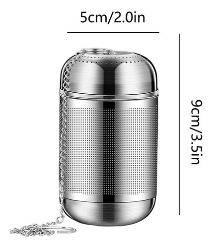 Colador De Té Filtro De Té En Acero Inoxidable Con Malla Fin