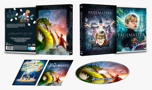 Dvd Pagemaster O Mestre Da Fantasia